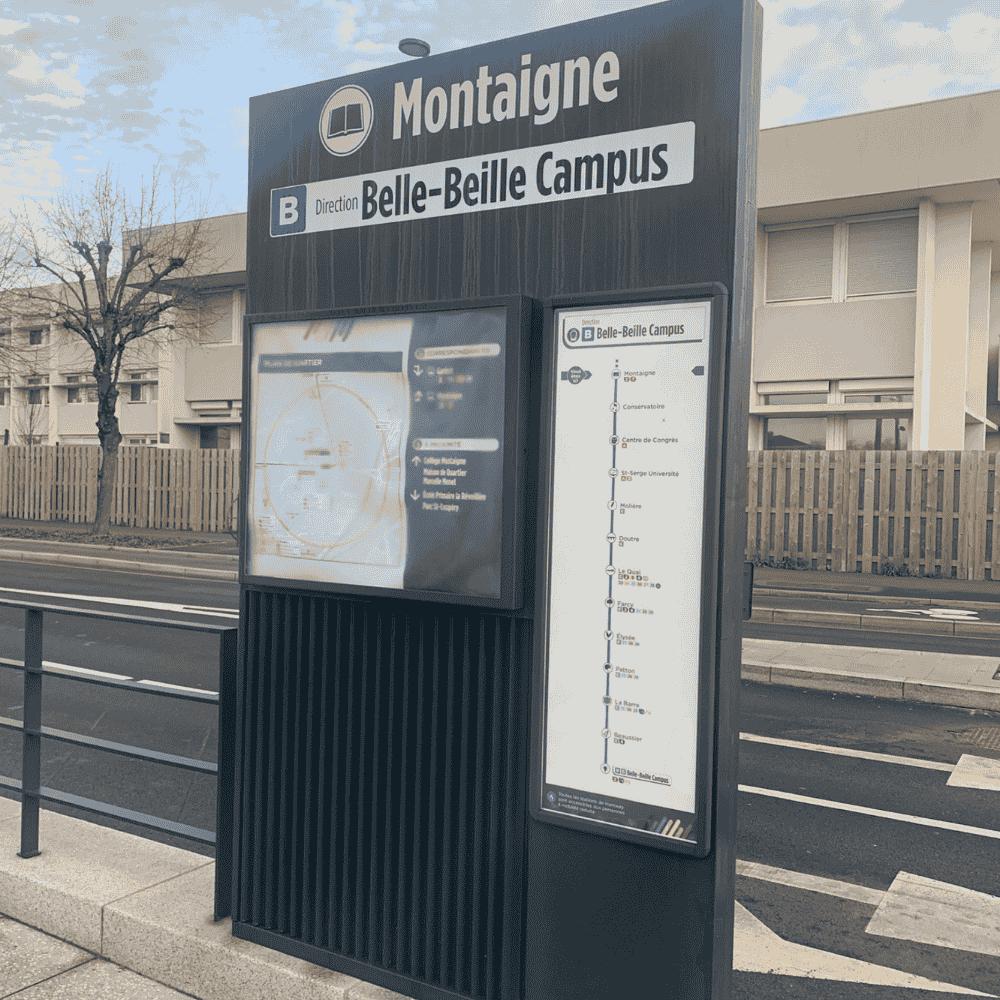 Thermomètre de ligne